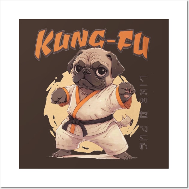 KUNG-FU Black Belt Wall Art by A.S1